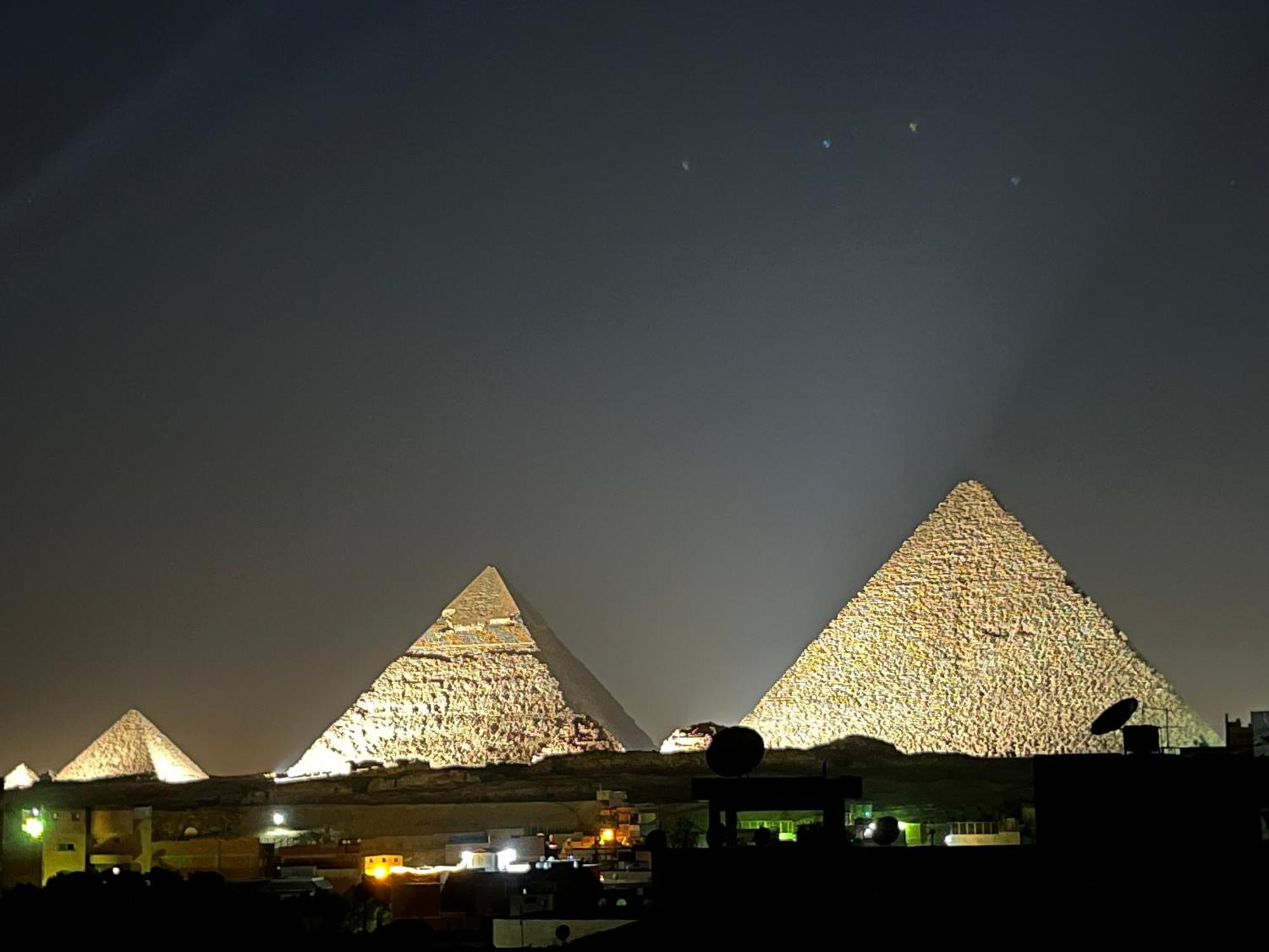 Pyramids Kefren Hotel Kafrat al Jabal Exterior photo